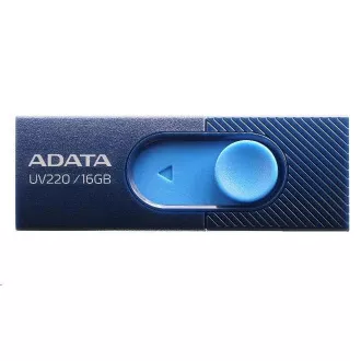 ADATA Flash Disk 16GB UV220, USB 2.0 Dash Drive, blau / Navy
