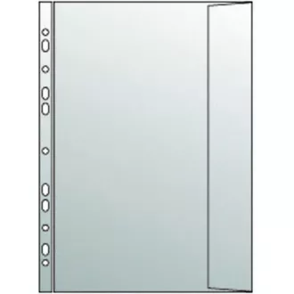 Umschlag A4 mit Klappe 238x310mm klar Euroscharnier PP 110mi 10Stk Umschlag A4 mit Klappe 238x310mm klar Euroscharnier PP 110mi 10Stk