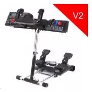 Wheel Stand Pro DELUXE V2, Saitek Pro Rudder Joystick und Pedalständer, Pro Flight Yoke System
