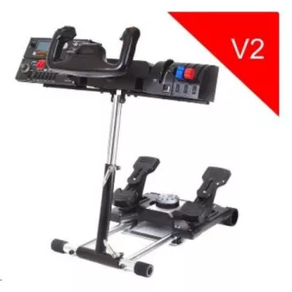 Wheel Stand Pro DELUXE V2, Saitek Pro Rudder Joystick und Pedalständer, Pro Flight Yoke System
