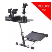 Wheel Stand Pro DELUXE V2, Joystickständer für Thrustmaster HOTAS WARTHOG, Saitek X55 / Saitek X52