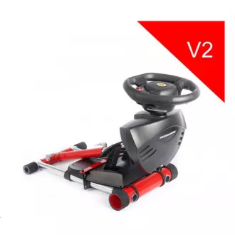 Wheel Stand Pro, Lenkradständer und Pedale für Thrustmaster SPIDER, T80 / T100, T150, F458 / F430, rot Wheel Stand Pro, Lenkradständer und Pedale für Thrustmaster SPIDER, T80 / T100, T150, F458 / F430, rot