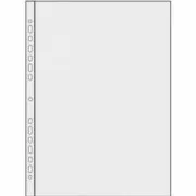 Cover A4 Jumbo 239x311x0,3mm "U" Euroscharnier 50mic klar 50St