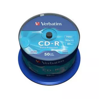 VERBATIM CD-R (50er Pack) Spindel / Extra Protection / DL / 52x / 700MB