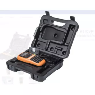 BROTHER Etikettendrucker PT-E110VP - 12mm, TZe-Bänder - Marker - für Elektriker - mit Etui BROTHER Etikettendrucker PT-E110VP - 12mm, TZe-Bänder - Marker - für Elektriker - mit Etui