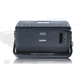 BROTHER Etikettendrucker PT-D800W - 36mm, TZe Farbbänder, Drucker mit großem Farbdisplay, WIFI, Tastatur