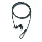 DICOTA Sicherheitskabel T-Lock Value, mit Schlüssel, 3x7mm Schlitz