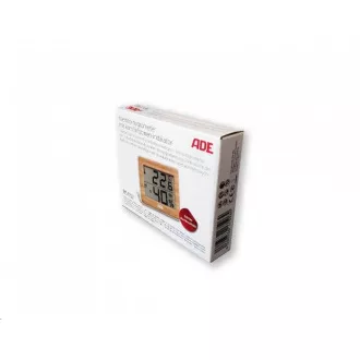 ADE WS 1702 Bambus - Digitalthermometer mit Hygrometer