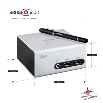 Club3D Mini Docking Station USB 3.0 4K30Hz UHD (HDMI / DVI / 4x USB 3.1 / Ethernet / Audio) Club3D Mini Docking Station USB 3.0 4K30Hz UHD (HDMI / DVI / 4x USB 3.1 / Ethernet / Audio)