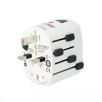 SKROSS Reiseadapter PRO, max. 6,3A, geerdet, universal für die ganze Welt SKROSS Reiseadapter PRO, max. 6,3A, geerdet, universal für die ganze Welt