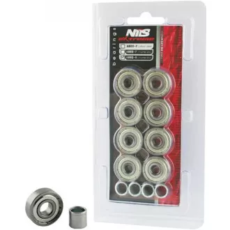 Ersatzlager NEX ABEC-9 RS Carbon im Karton, 8 Stück Ersatzlager NEX ABEC-9 RS Carbon im Karton, 8 Stück