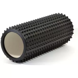 Fitness-Massagerolle mit kleinen Stacheln ENERO FIT 33x14cm, schwarz Fitness-Massagerolle mit kleinen Stacheln ENERO FIT 33x14cm, schwarz