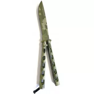 Klappbares Schmetterlingsmesser Kandar, CAMO 23cm