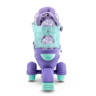 Kinder Rollschuhe Cariboo Step One, lila und mint, 30-33 - Unverpackt Kinder Rollschuhe Cariboo Step One, lila und mint, 30-33 - Unverpackt
