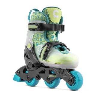 Kinder-Rollschuhe Cariboo Step One, blau-grün, 30-33 - Unverpackt Kinder-Rollschuhe Cariboo Step One, blau-grün, 30-33 - Unverpackt
