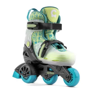 Kinder-Rollschuhe Cariboo Step One, blau-grün, 30-33 - Unverpackt Kinder-Rollschuhe Cariboo Step One, blau-grün, 30-33 - Unverpackt