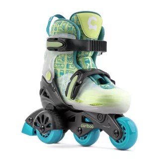 Kinder-Rollschuhe Cariboo Step One, blau-grün, 26-29 Kinder-Rollschuhe Cariboo Step One, blau-grün, 26-29