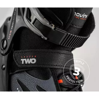 Rollschuhe Movino Cruzer Two, Grau, 41-44
