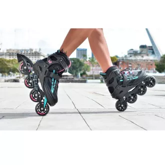 Rollschuhe Movino Cruzer B2 Mint/Pink, 34-37