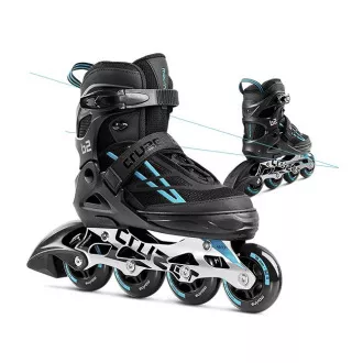 Rollschuhe Movino Cruzer B2, Blau, 38-41