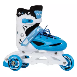 Rollschuhe 4in1 Enero KIDS - blau und weiß, 34-37 Rollschuhe 4in1 Enero KIDS - blau und weiß, 34-37