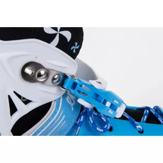 Rollschuhe 4in1 Enero KIDS - blau und weiß, 30-33