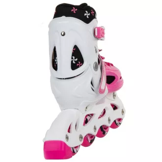 Rollschuhe 4in1 Enero KIDS - rosa und weiß, 30-33 Rollschuhe 4in1 Enero KIDS - rosa und weiß, 30-33