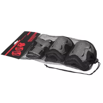 SVX Protektorenset, grau-schwarz, M SVX Protektorenset, grau-schwarz, M