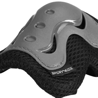 SVX Protektorenset, grau-schwarz, M SVX Protektorenset, grau-schwarz, M