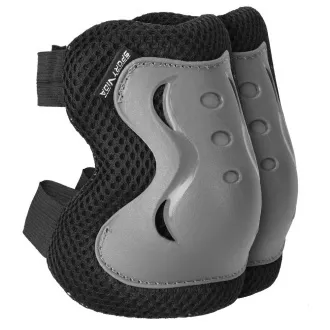SVX Protektorenset, grau-schwarz, M SVX Protektorenset, grau-schwarz, M