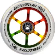Scooter-Räder NKD Rally Stunt 2 Stück, 110 mm, silber