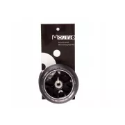 Ersatzräder für Freestyle Scooter 110mm, Aluminium, 2 Stück, Schwarz-Silber