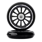MOVINO Ersatzräder für Freestyle Scooter 100mm, PP, 2 Stück, Schwarz