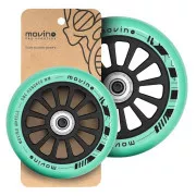 MOVINO Ersatzräder für Freestyle Scooter 100mm, PP, 2 Stück, Mint