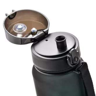 Tritan Sportflasche MTR, 1000 ml, schwarz-grün