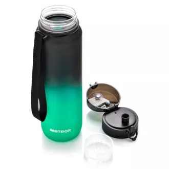 Tritan Sportflasche MTR, 1000 ml, schwarz-grün