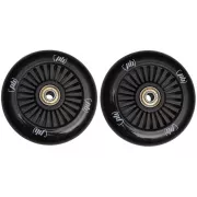 Ersatzräder für Freestyle Scooter - 100mm PU, schwarz, 2 Stück