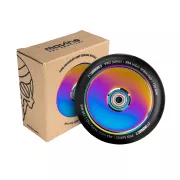 MOVINO Ersatzräder für Freestyle Scooter 120mm, Aluminium, Kraken 2 Stück, Rainbow