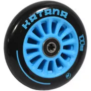 Ersatzräder für Freestyle Scooter - 100 mm PU, blau, 2 Stück