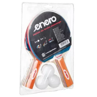 Tischtennis-Set ENERO, 2 Schläger   3 Bälle