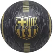 Fußball FC Barcelona Größe 5, schwarz und gold