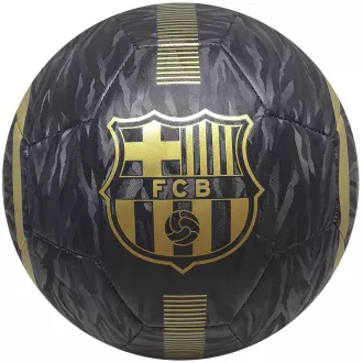 Fußball FC Barcelona Größe 5, schwarz und gold Fußball FC Barcelona Größe 5, schwarz und gold