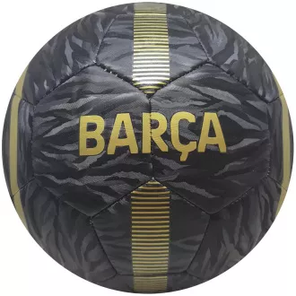 Fußball FC Barcelona Größe 5, schwarz und gold Fußball FC Barcelona Größe 5, schwarz und gold