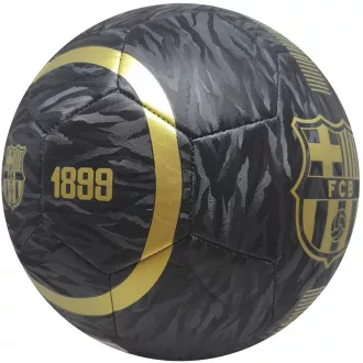 Fußball FC Barcelona Größe 5, schwarz und gold Fußball FC Barcelona Größe 5, schwarz und gold