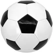 Fußball Größe 5, weiß-schwarz