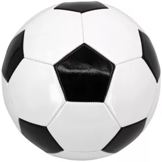 Fußball Größe 5, weiß-schwarz