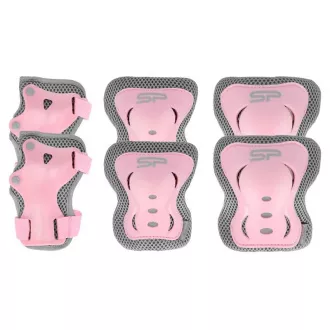 SP PROTECTOR Schützer-Set, rosa-grau, M SP PROTECTOR Schützer-Set, rosa-grau, M