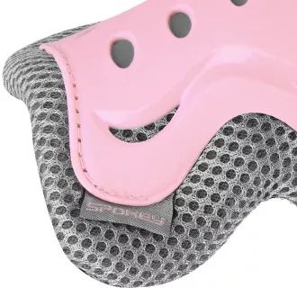 SP PROTECTOR Schützer-Set, rosa-grau, M SP PROTECTOR Schützer-Set, rosa-grau, M