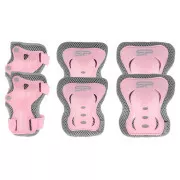 SP PROTECTOR Schützer-Set, rosa-grau, S