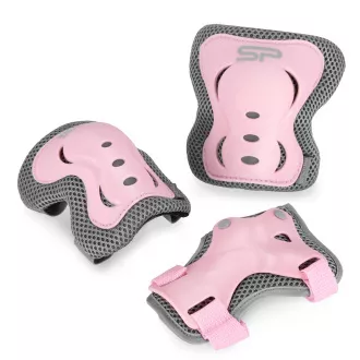 SP PROTECTOR Schützer-Set, rosa-grau, S SP PROTECTOR Schützer-Set, rosa-grau, S